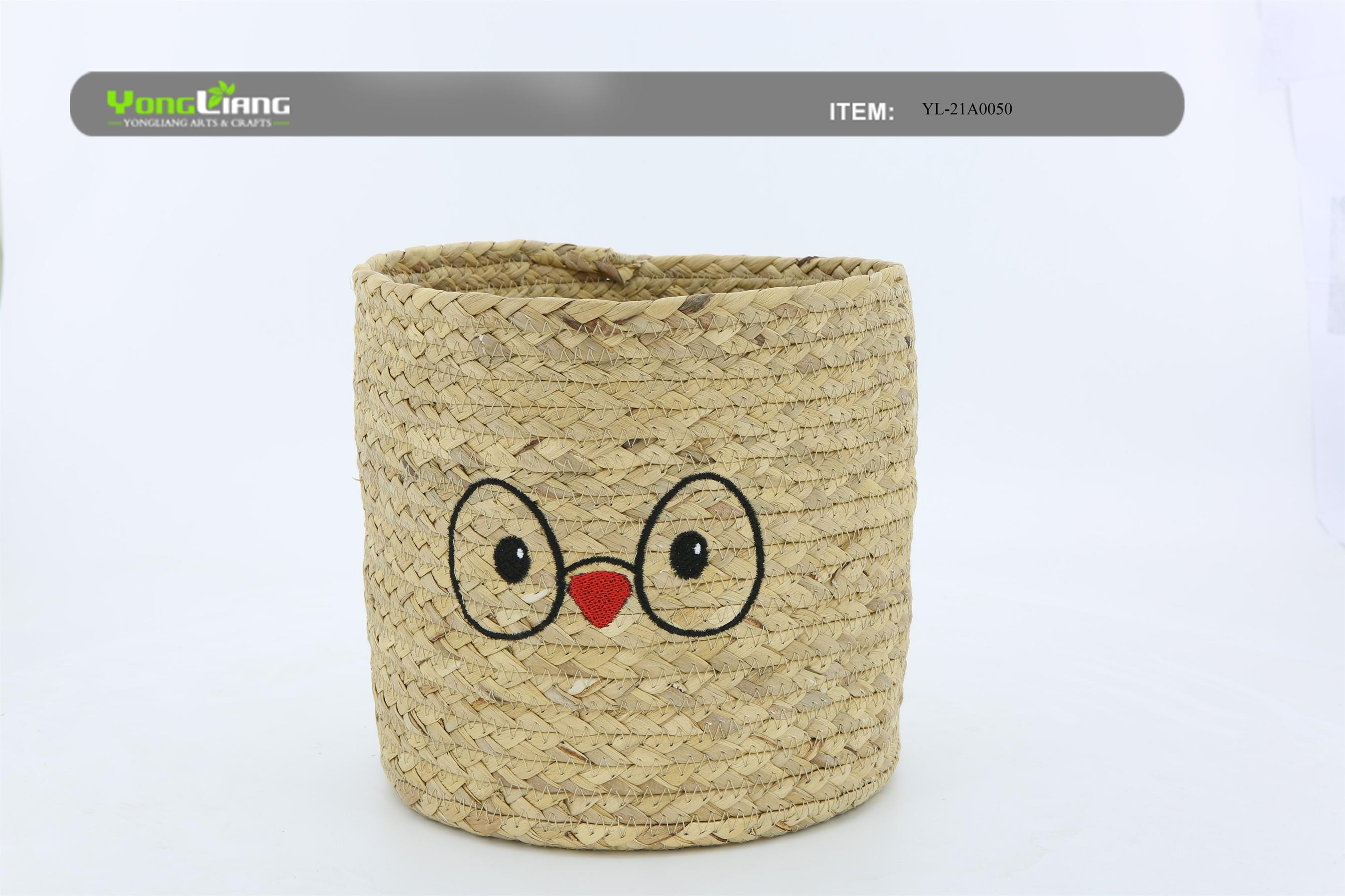 Water Hyacinth Storage Basket