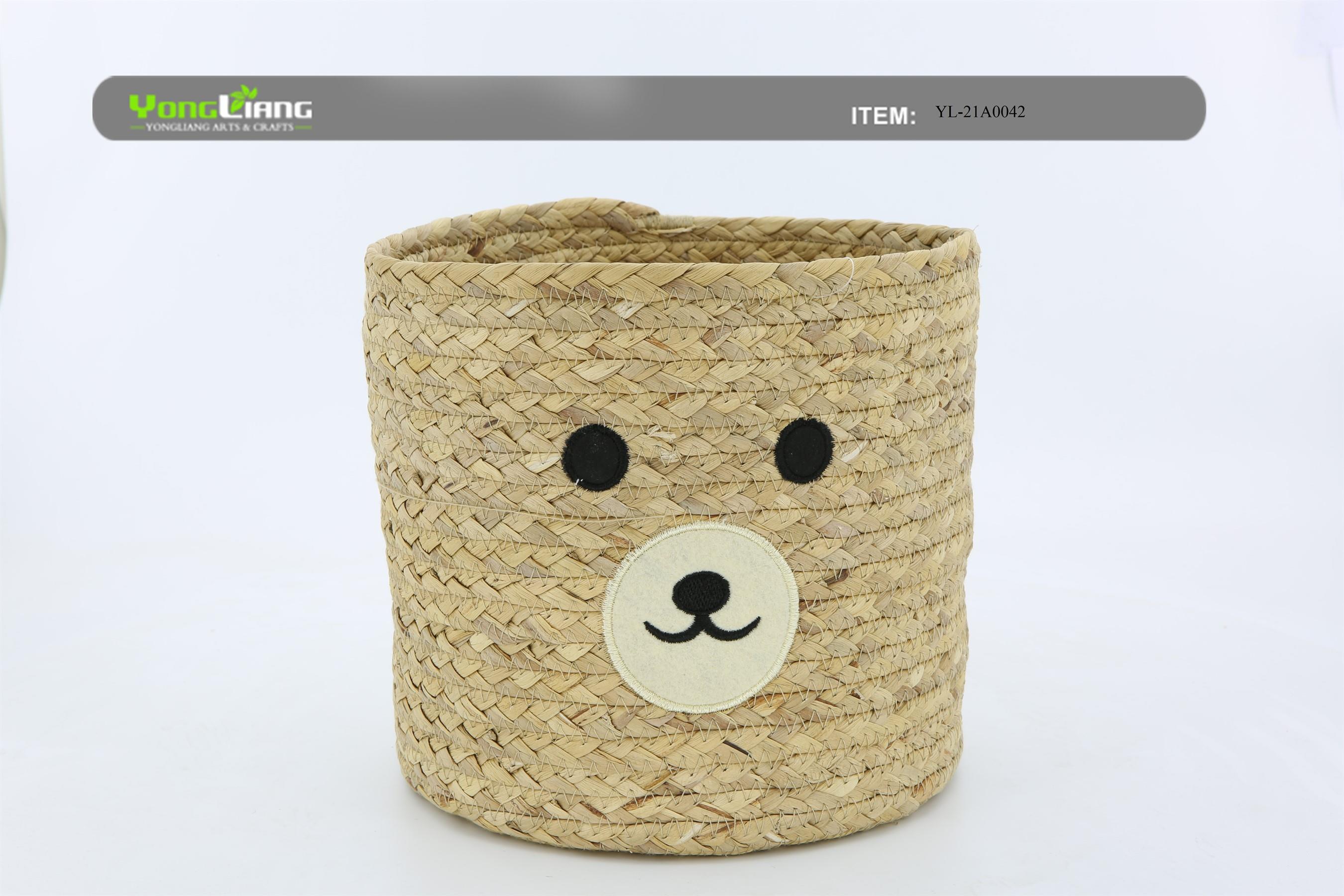 Water Hyacinth Storage Basket