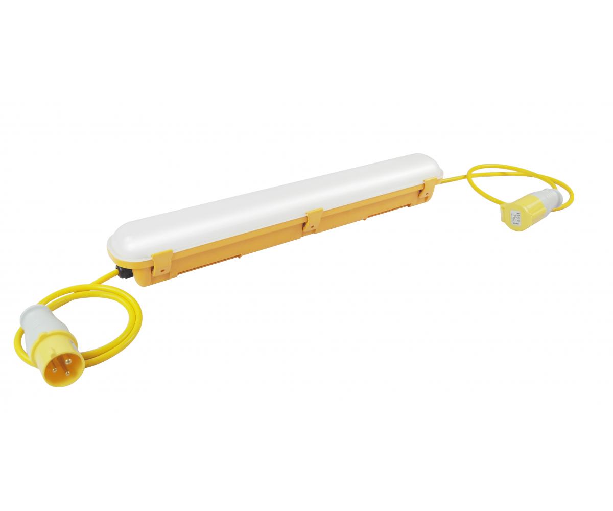 Non-Corrosive fitting with emergeny battery pack