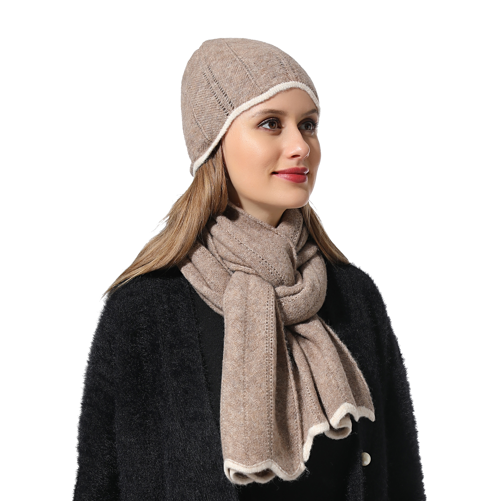 Cashmere Wool scarf set
