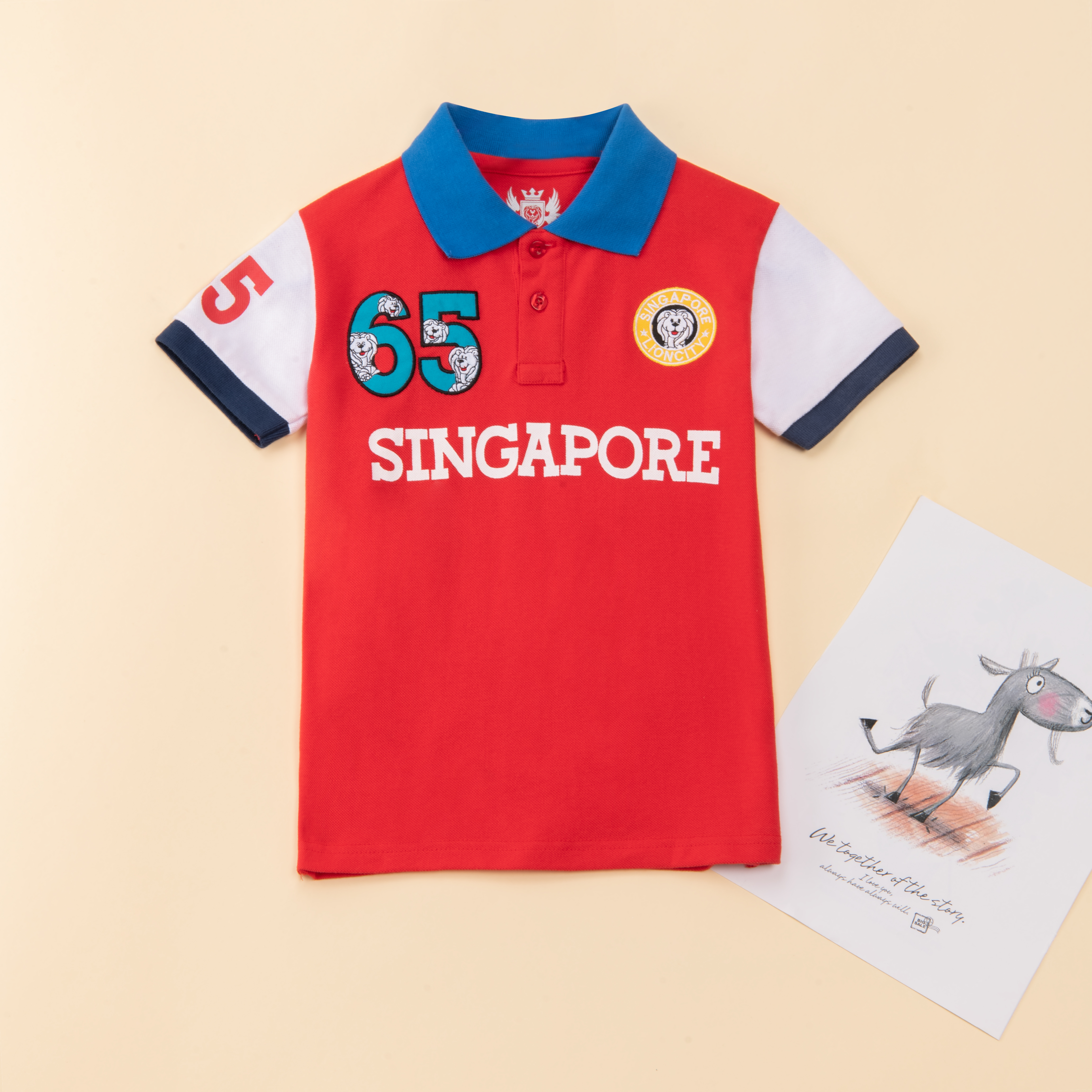 Polo Boy's Polo With Emb.& Print
