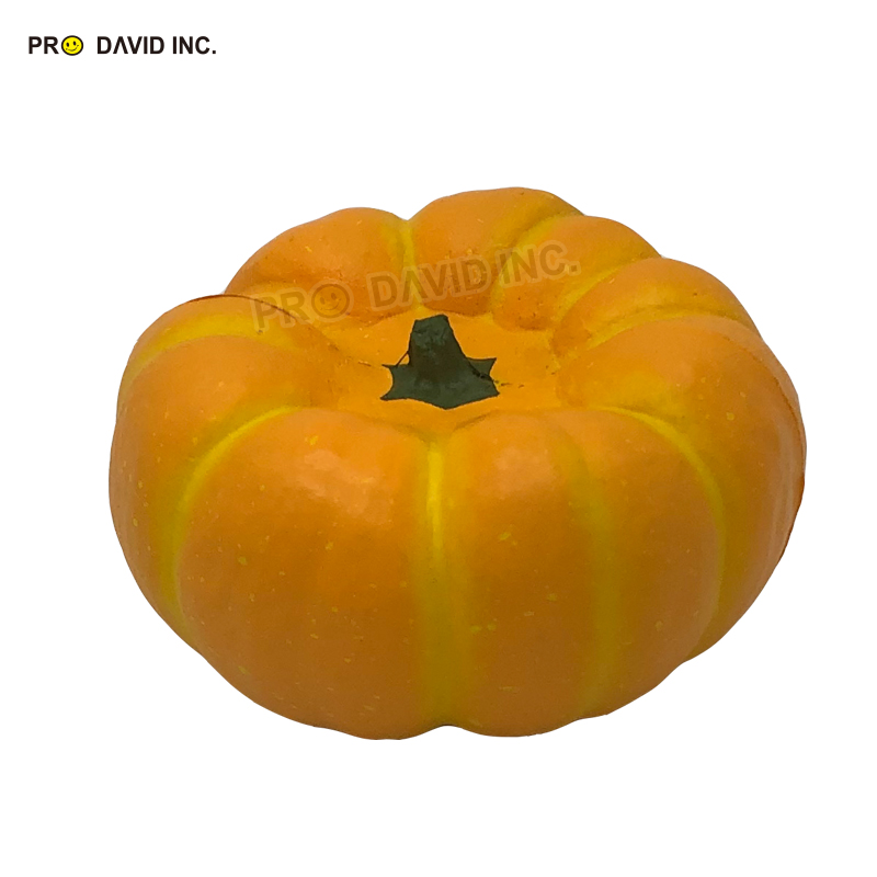 PU Orange Pumpkin Shape Squishy