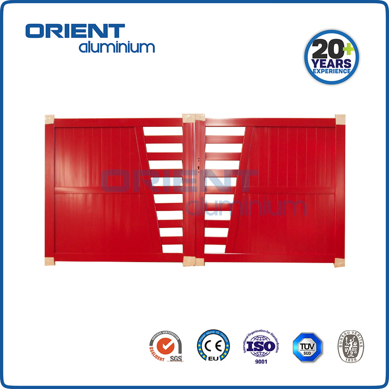 aluminium gate for European market with good qualityand CE certificate