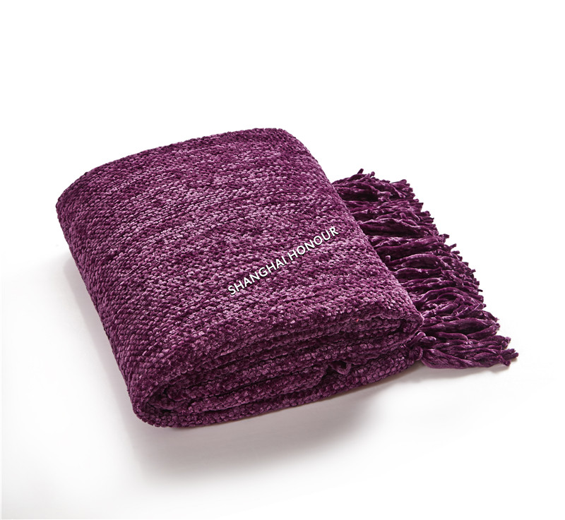 720g chenille blanket