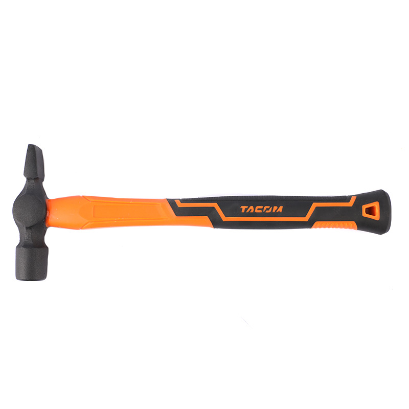 Cross pein hammer with fiberglass handle