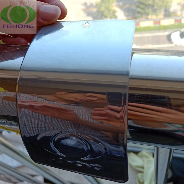 Mirror Chrome Effect Finish Transparent Electrostatic Spray Powder Coating