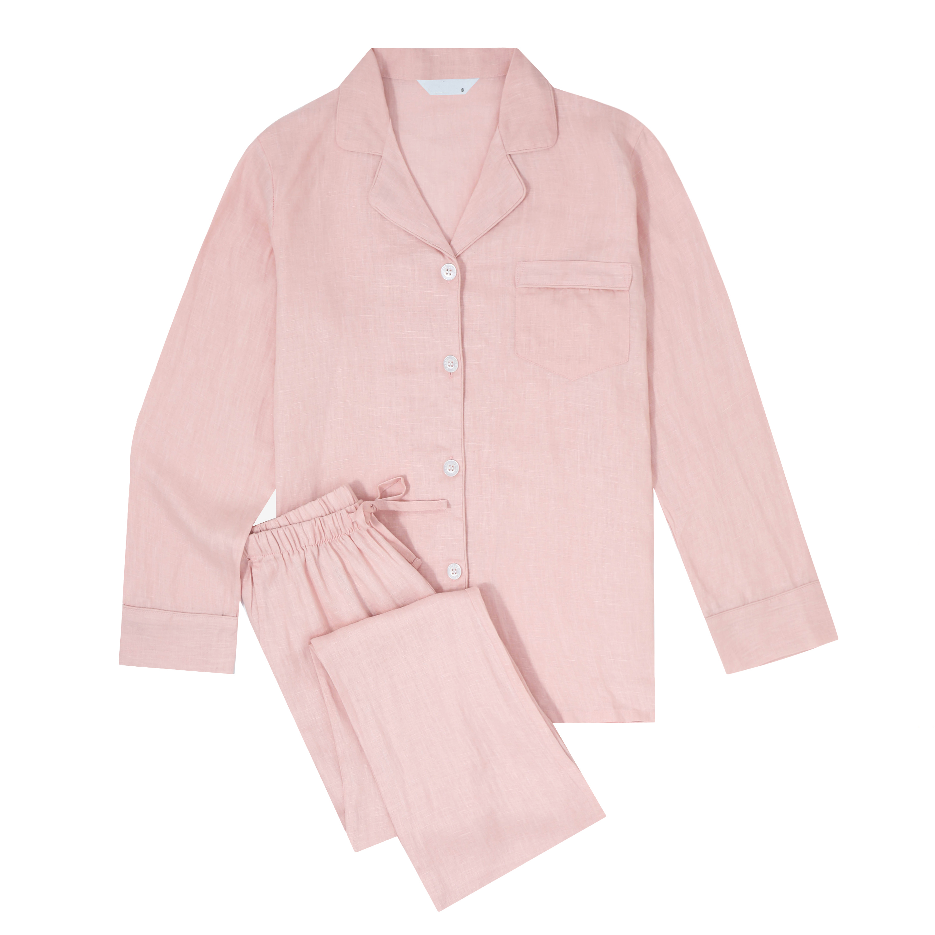 Women's linen pajama set
