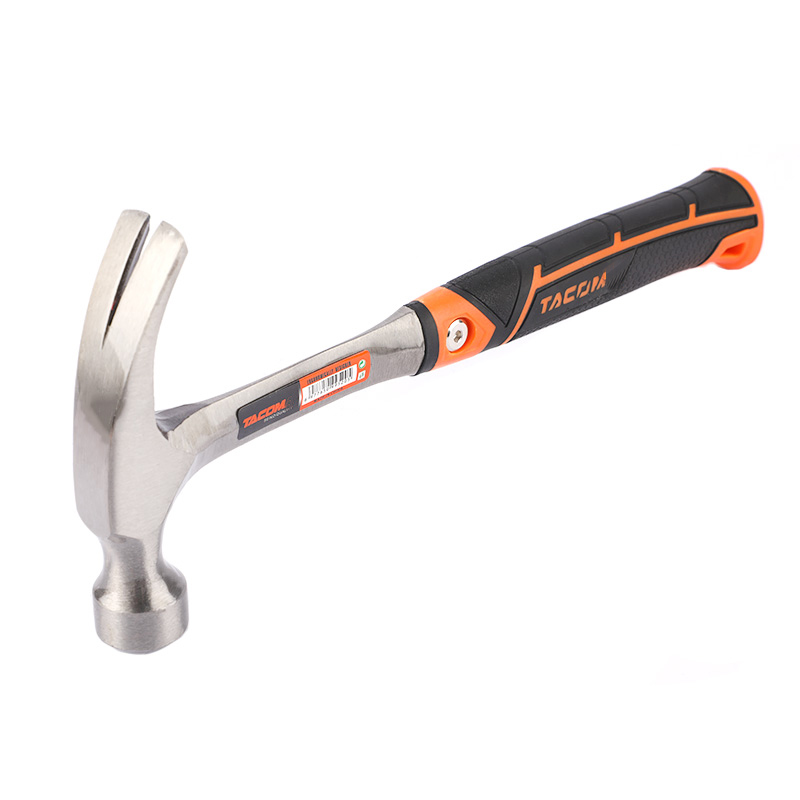 Drop forged claw hammer in one piece