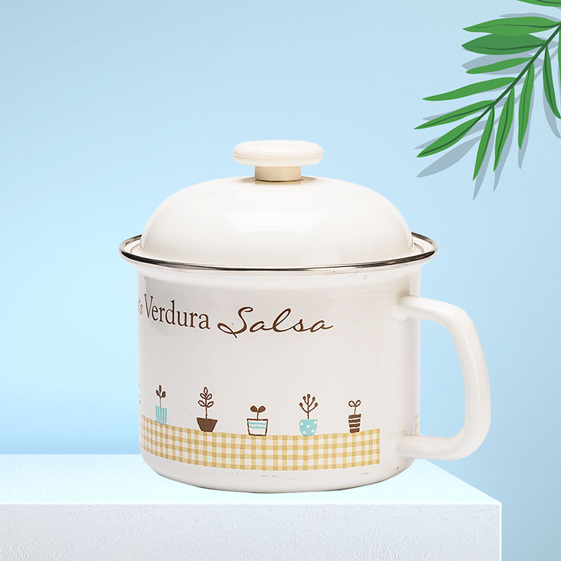 14cm noodle mug cup handle with S/S Rim