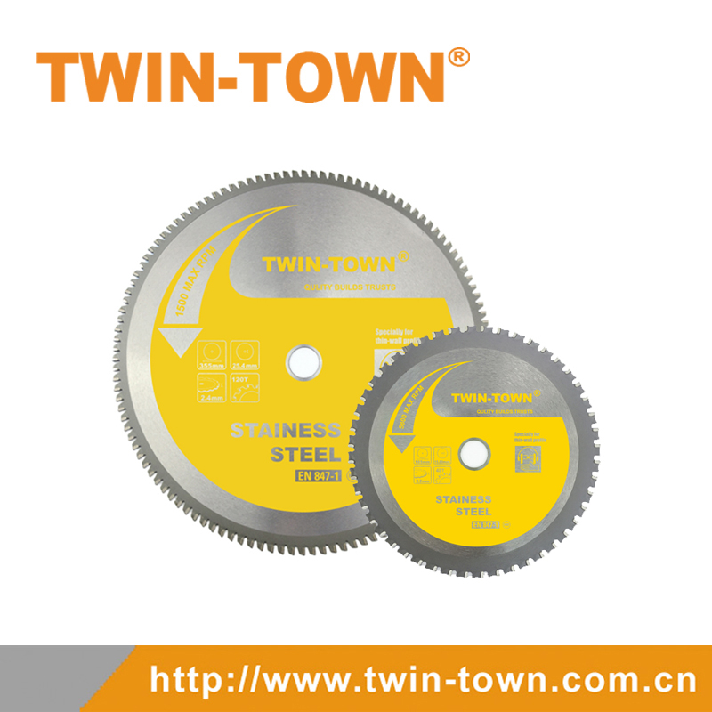 TCT Stainless Steel Saw Blade TWIN-TOWN
