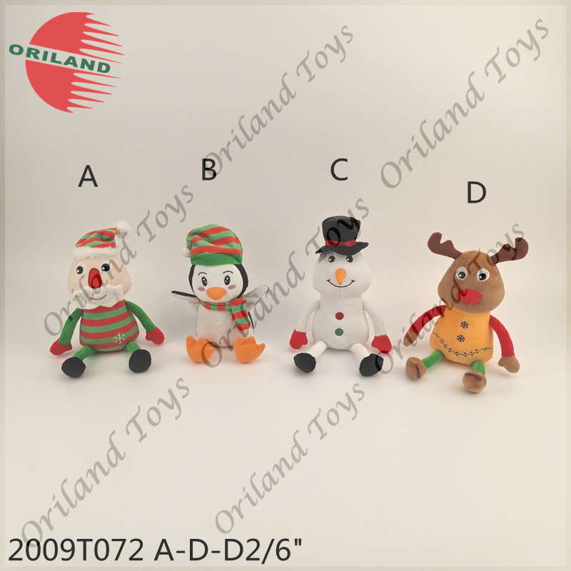 Christmas cute dolls with custom design wholesale soft toy plush manfactuer