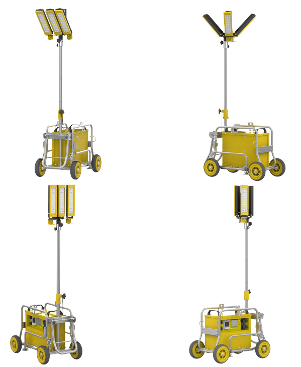 Battert power station work light