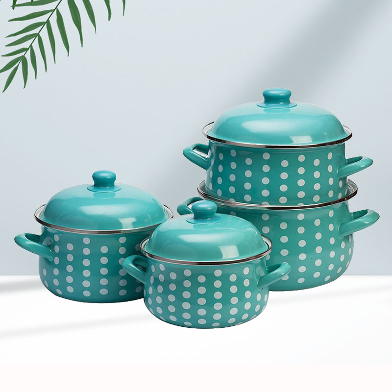 18cm~26cm enamel cookware set
