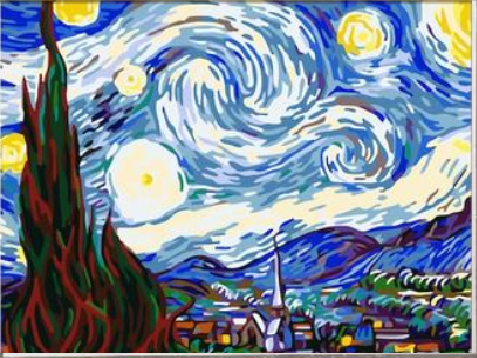 Painting by numbers(canvas panel)