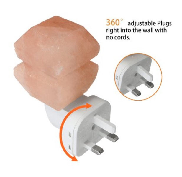 Natural Hand Carved Himalayan Salt Night Light
