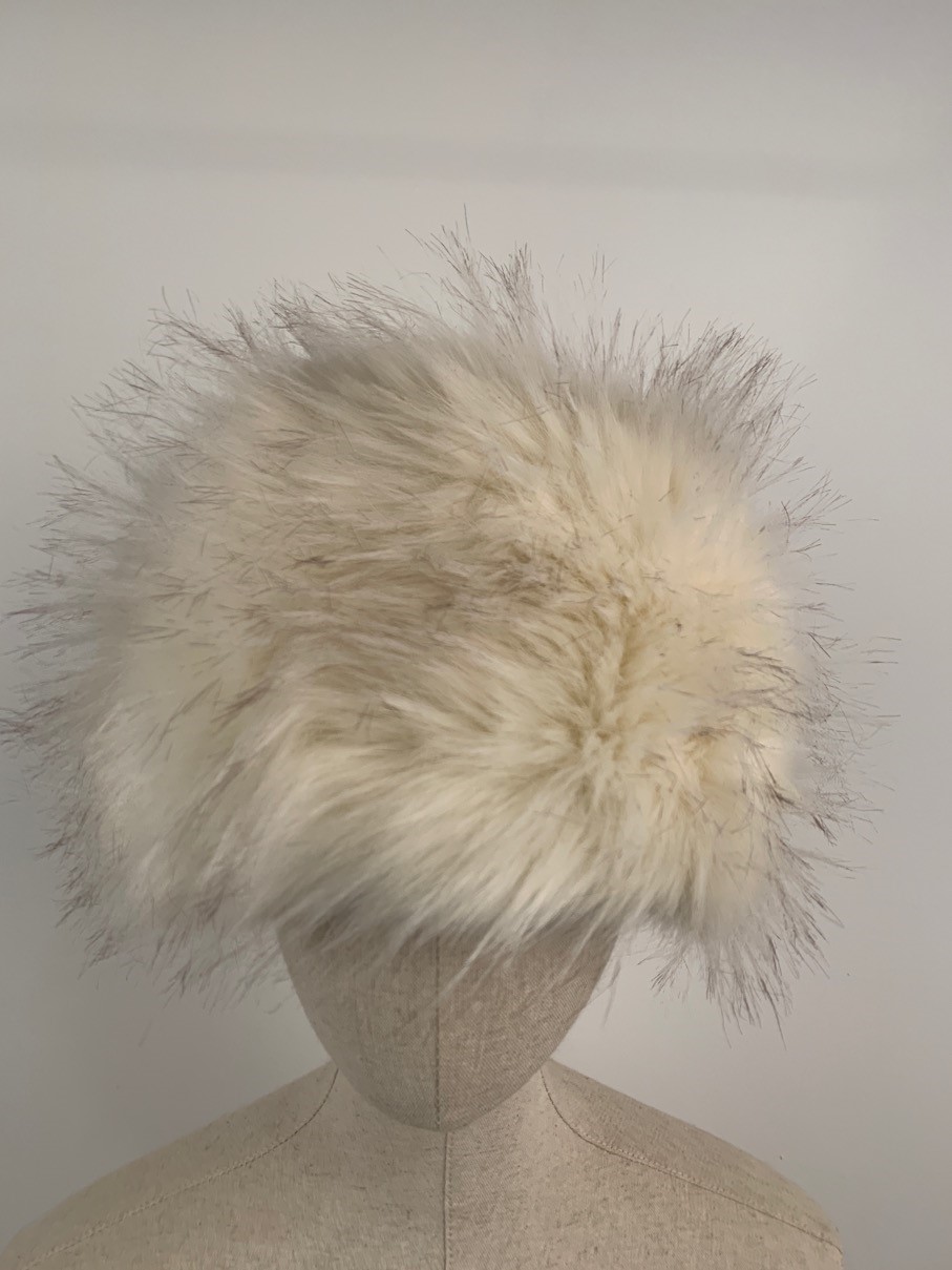 Fake fur snood scarf