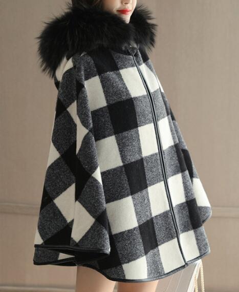 Aw Woven Wrap Poncho