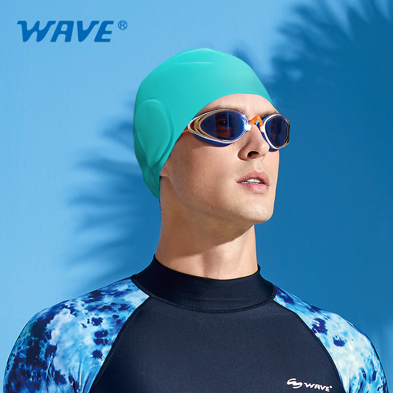 custom adult Silicone swim Swimming Caps