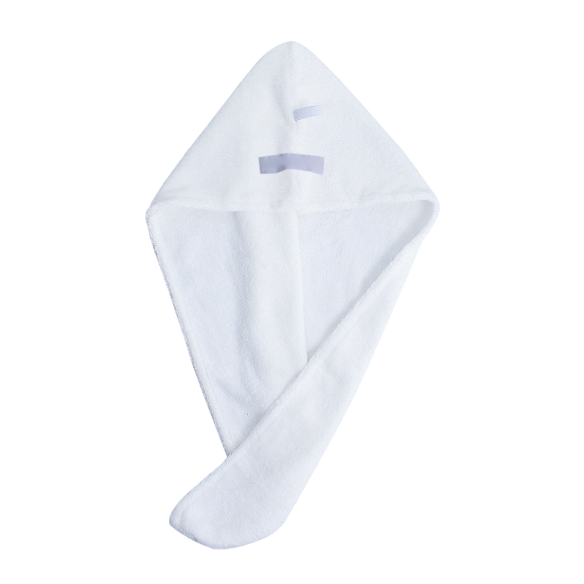 Solid color cotton hair towel