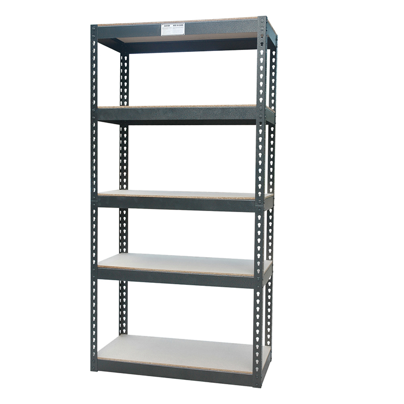 250kgs load capacity 5-layer boltless shelving with MDF shelf