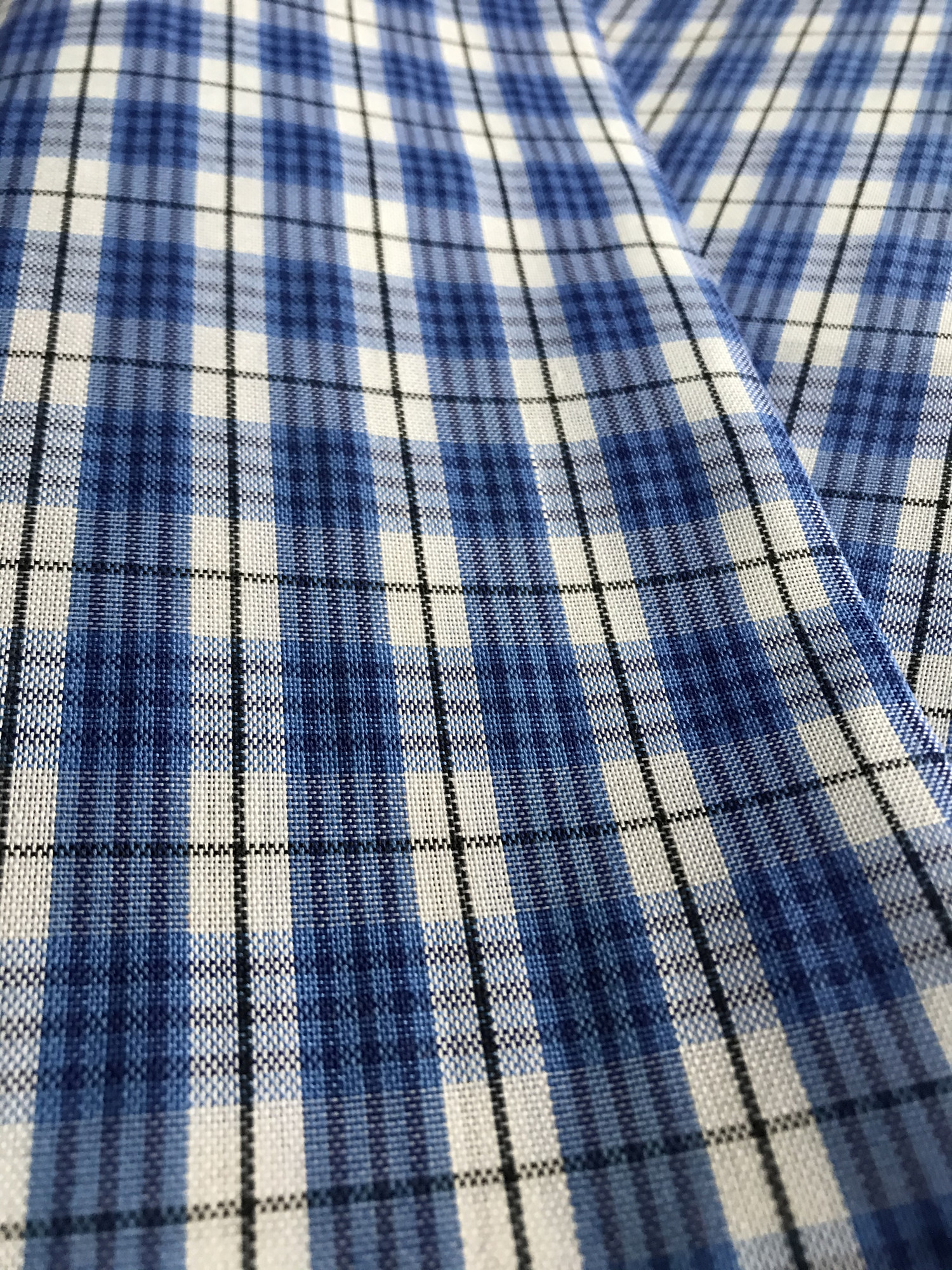 Yarn Dyed Multicheck Polyester Fabric