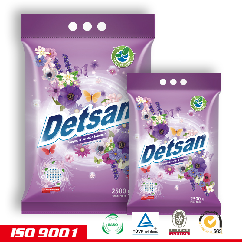 Rich foam and good perfume detergent powder to South America