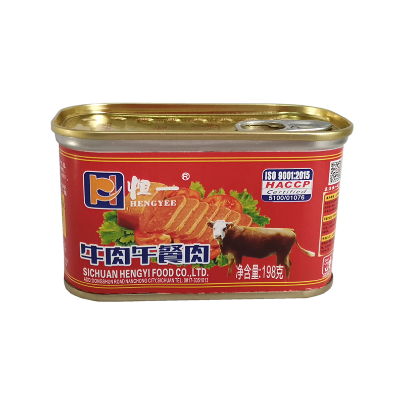 198g CANNED BEEF LUNCHEON MEAT