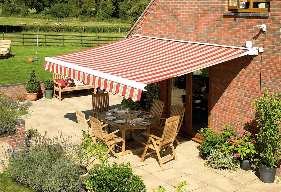 Household Retractable Awning used for Garden