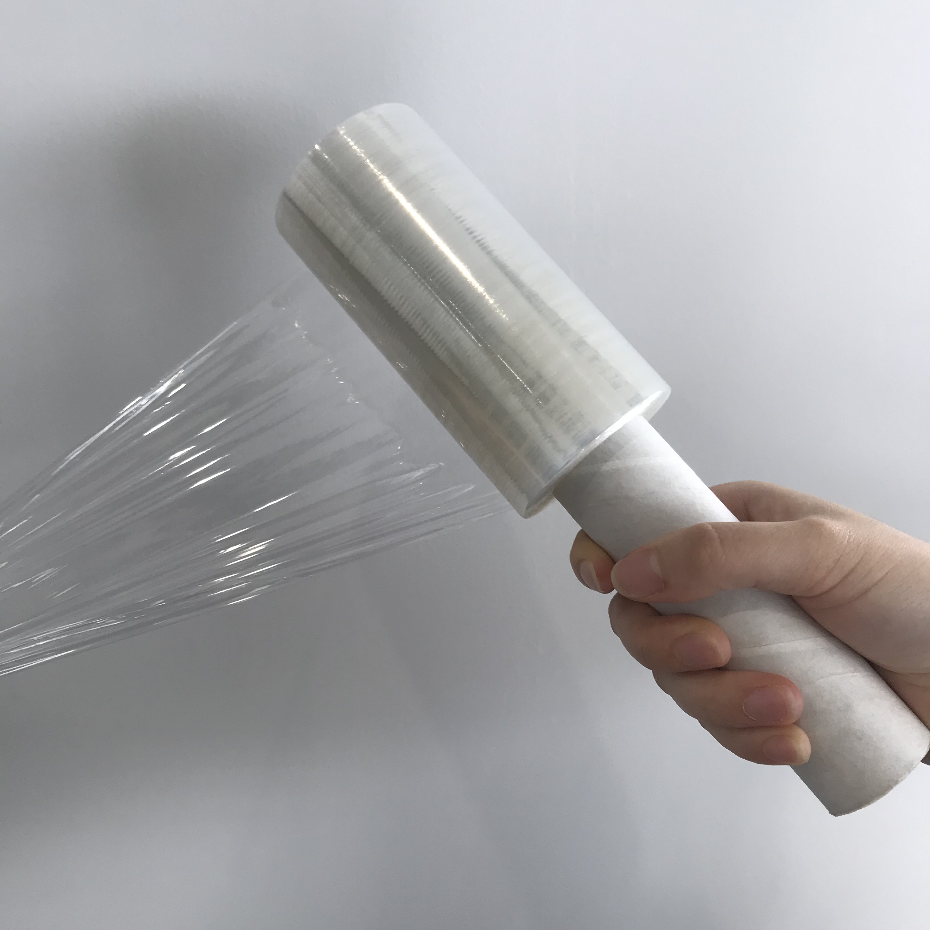 LLDPE easy to use mini stretch wrap with handle