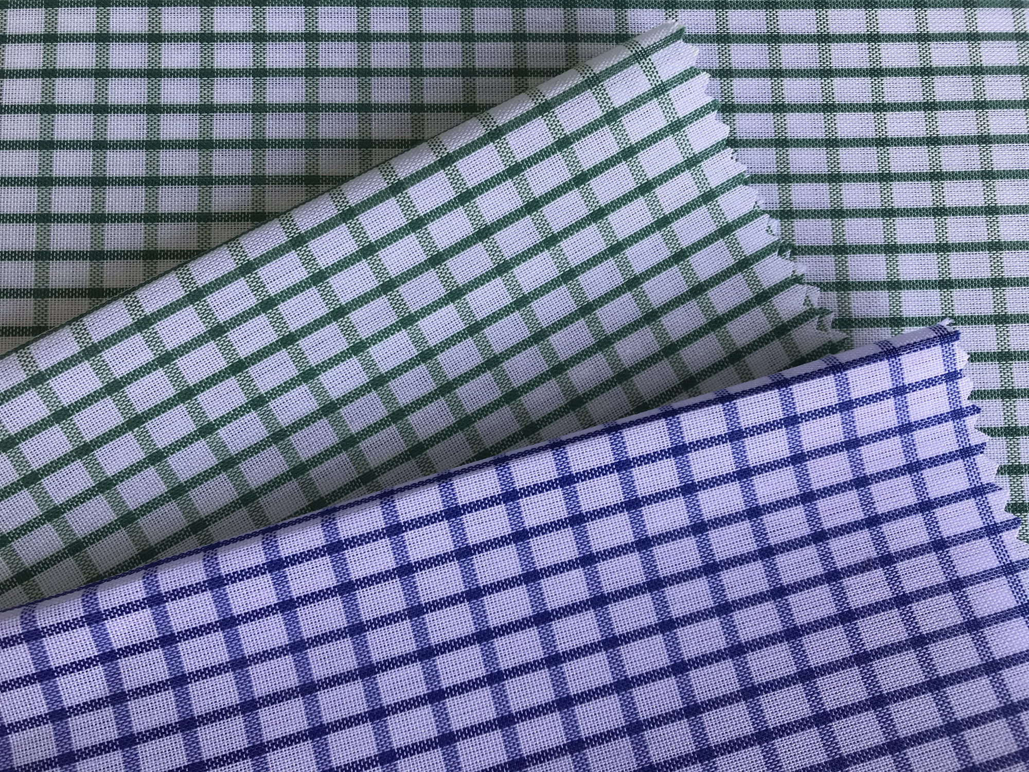 Yarn Dyed Check Polyester Fabric