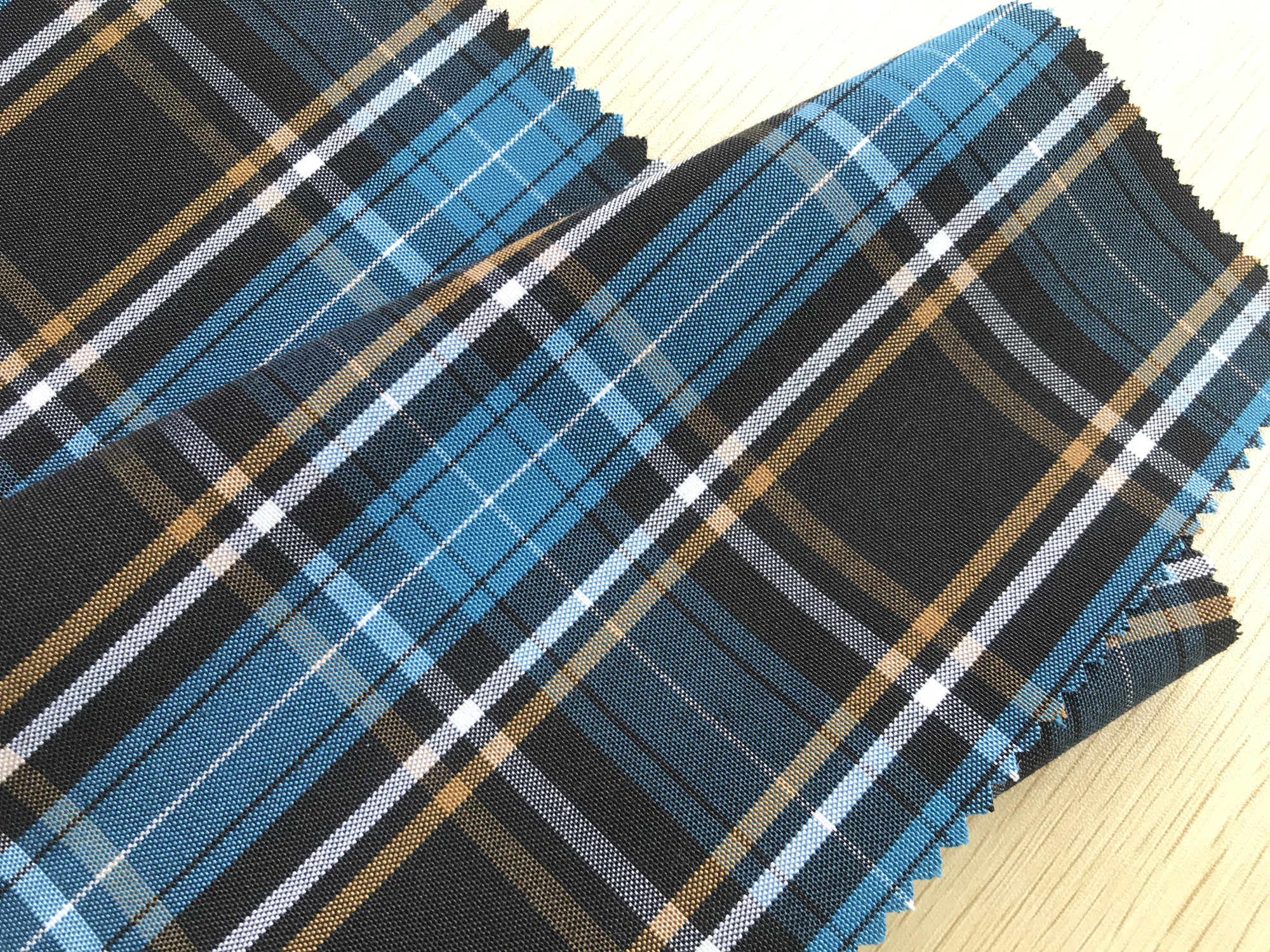 Yarn-Dyed Check Fabric