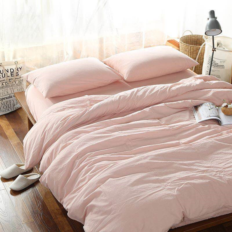 Washed cotton fat quilt