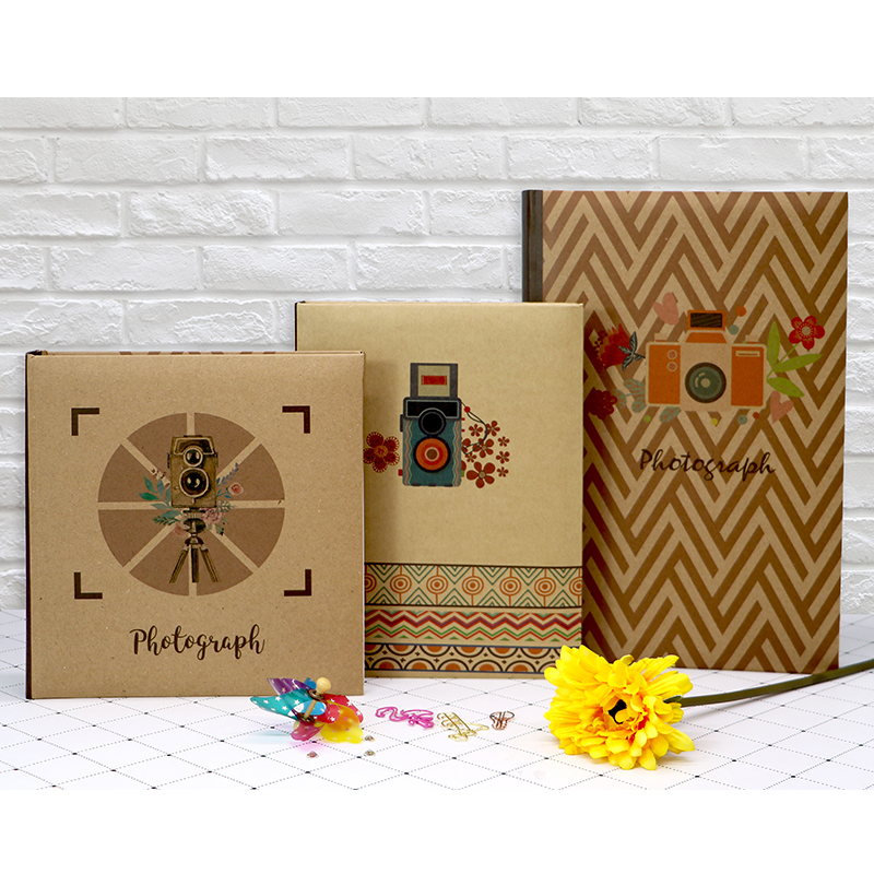 Brown Paper Photo Album