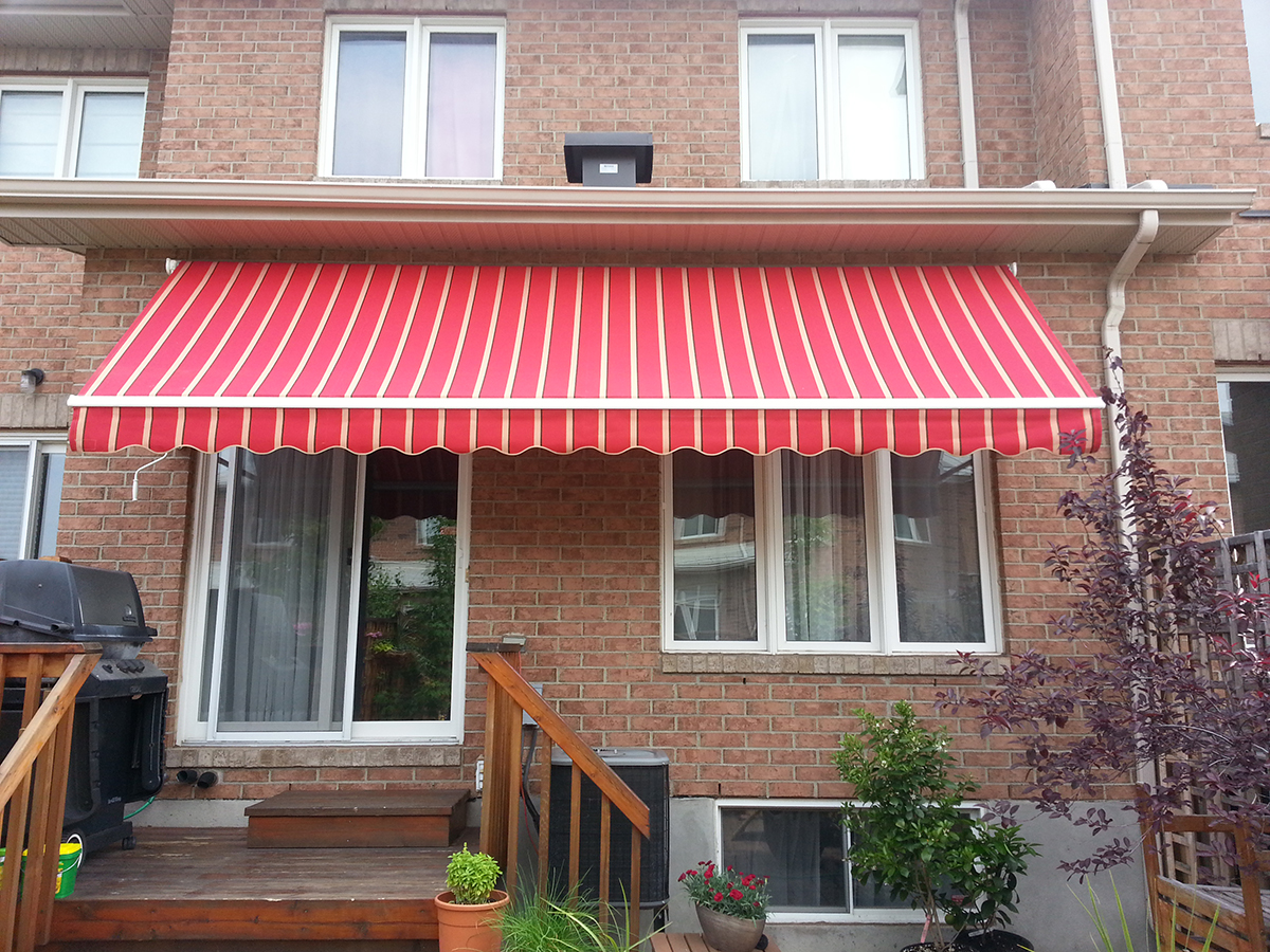 Manual Retractable Sun Shade Patio Awning