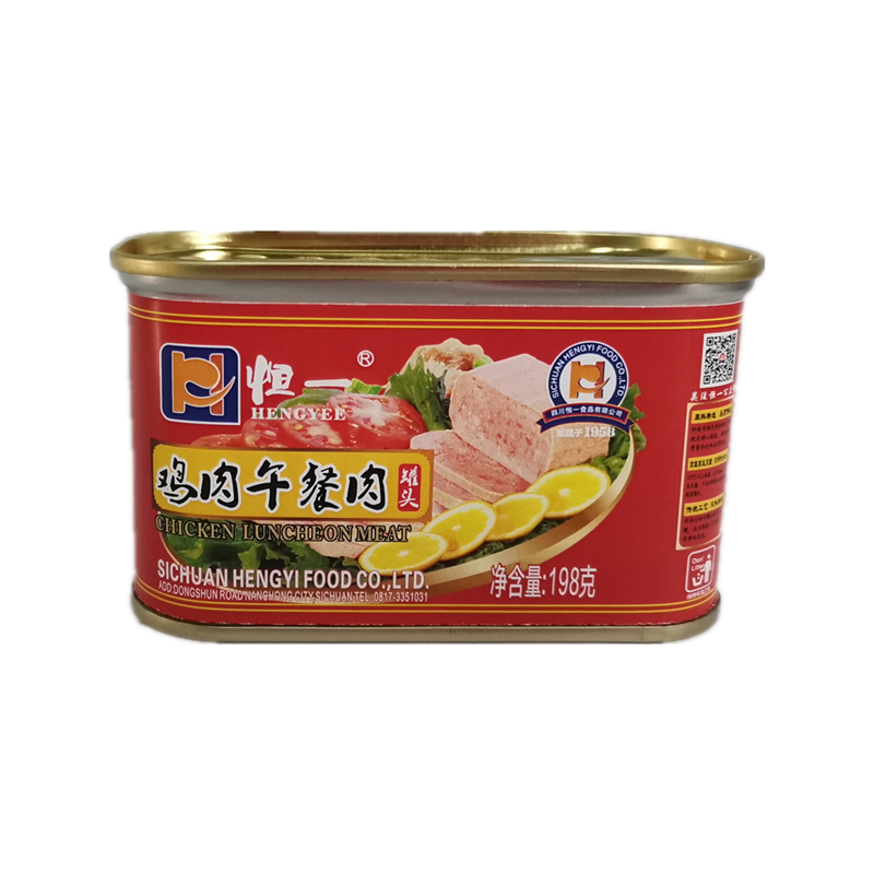 Canned Chicken Luncheon Meat
