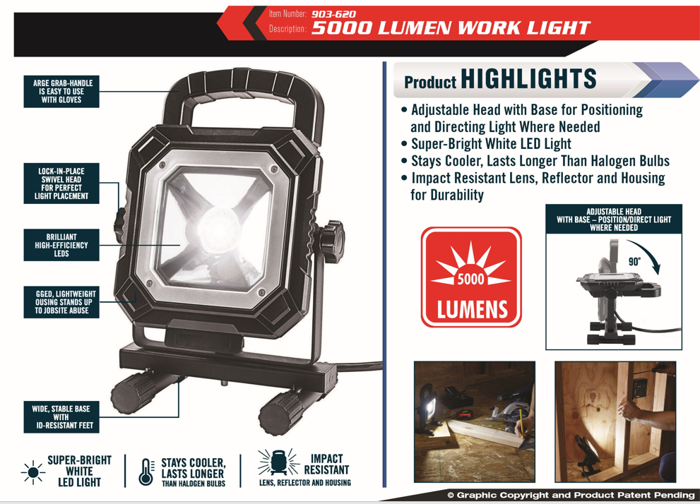 LED work FLOODLIGHT
