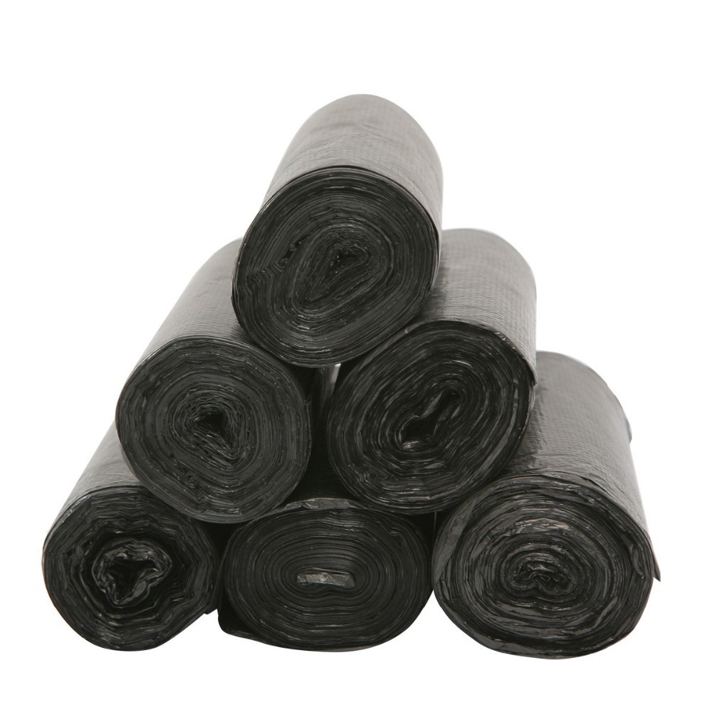 Star sealed trash bag on roll