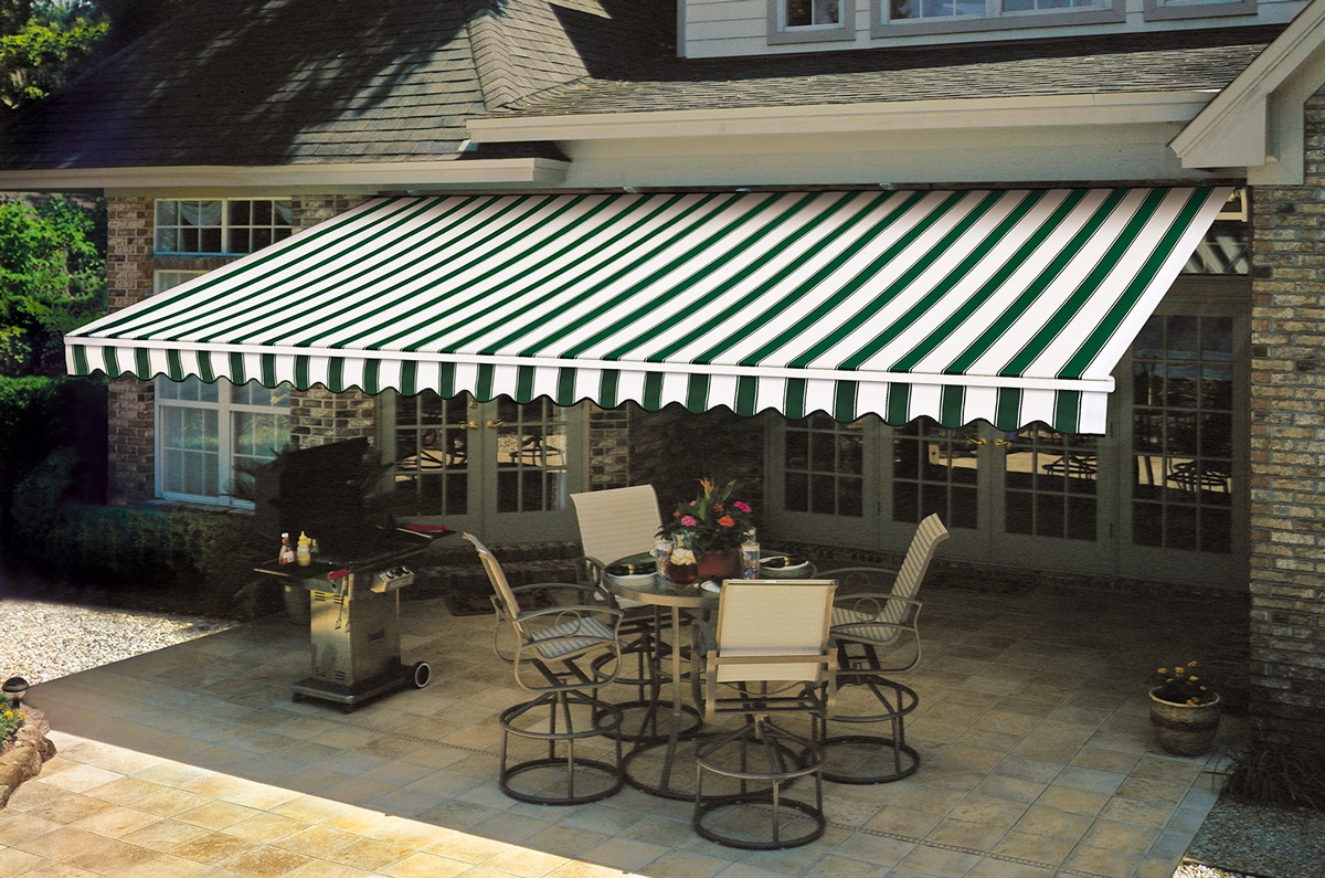 Manual Retractable Sun Shade Patio Awning