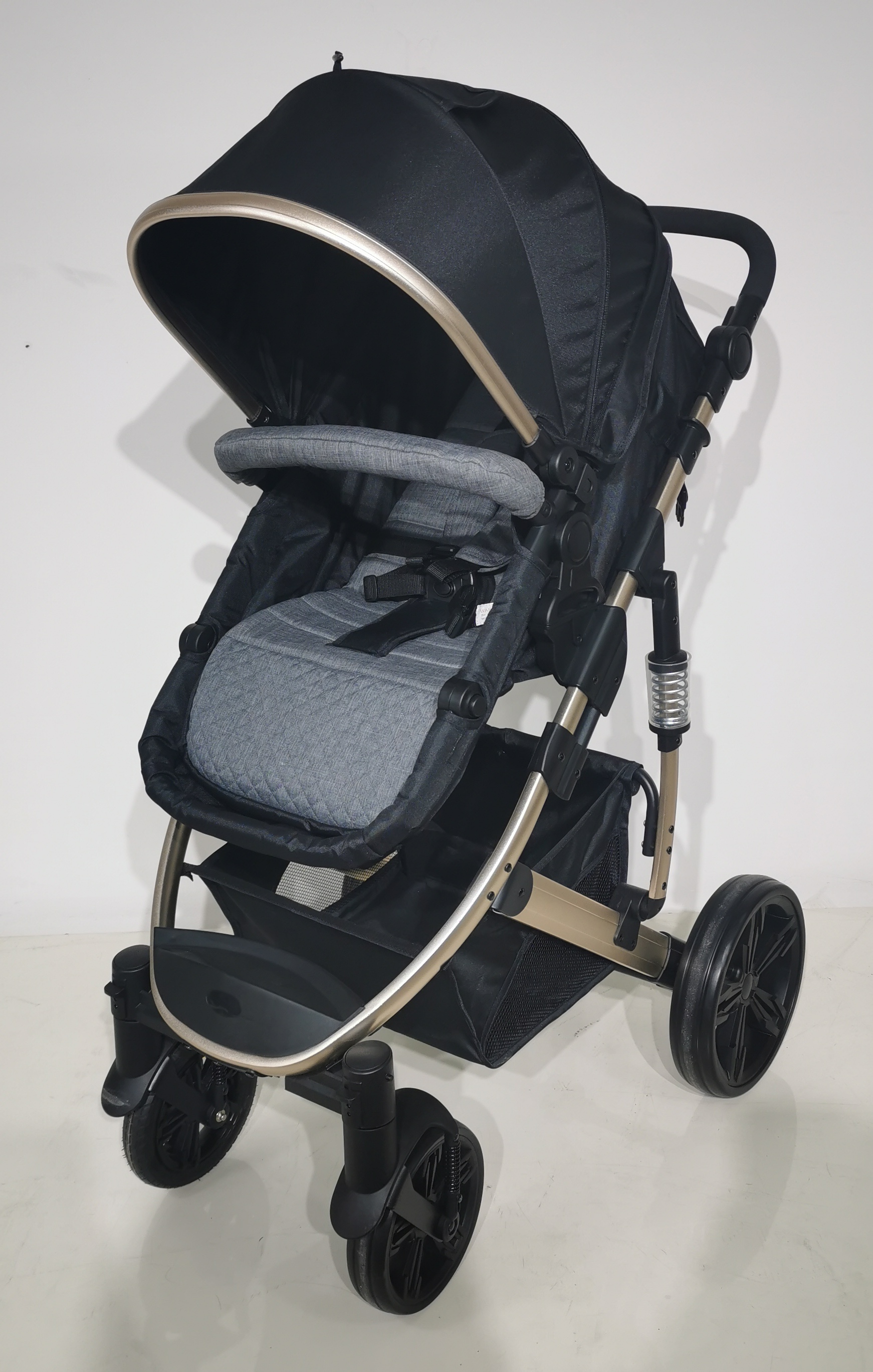 TRAVEL SYSTEM BABY STROLLER High landscape baby CAR SEAT 2 IN 1 STROLLER BABY CARRIAGE baby cart