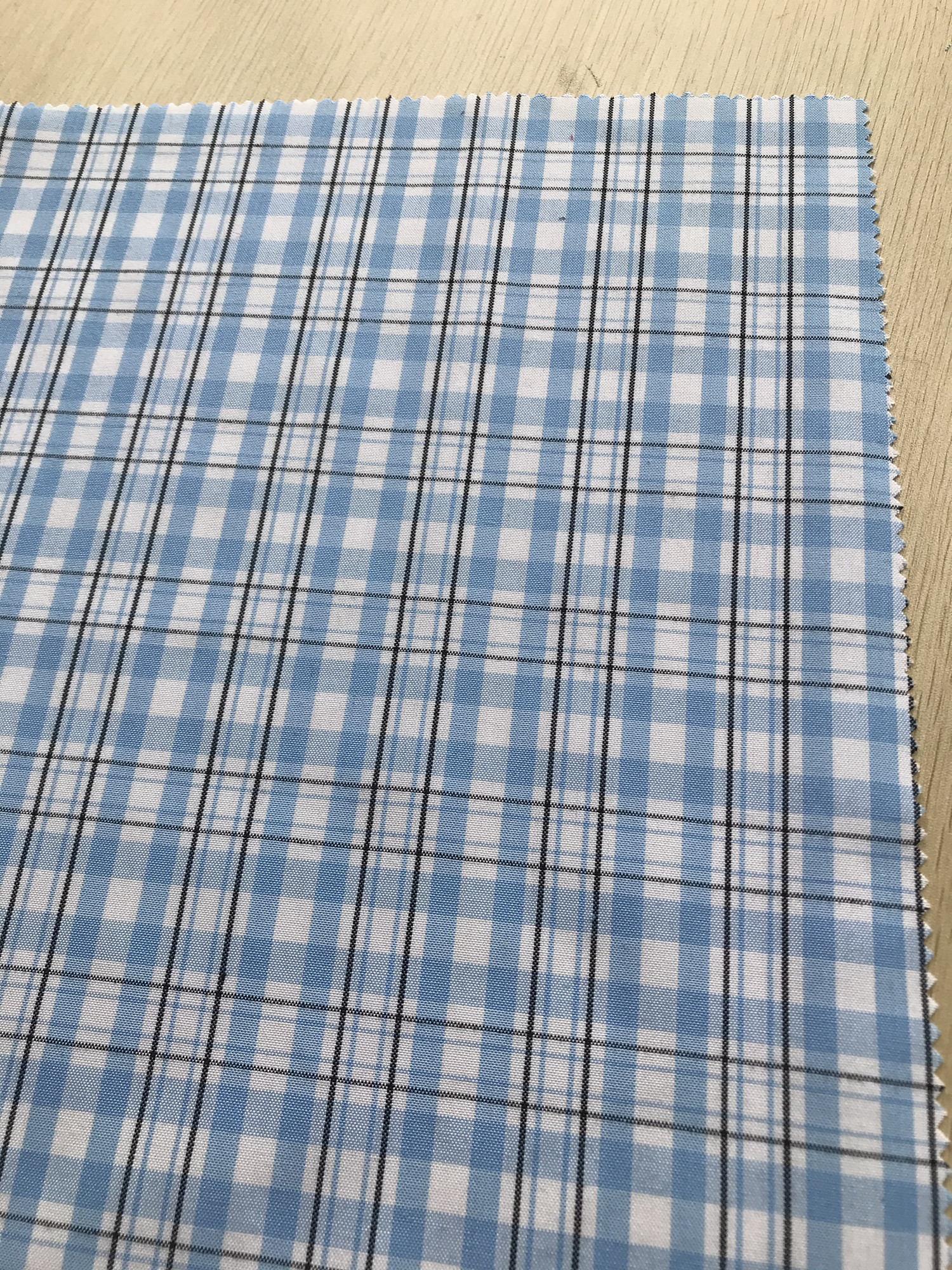 Multicheck Fabric For Pants