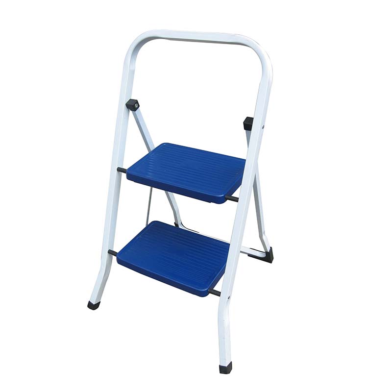 2 step stool， step ladder, steel step ladder