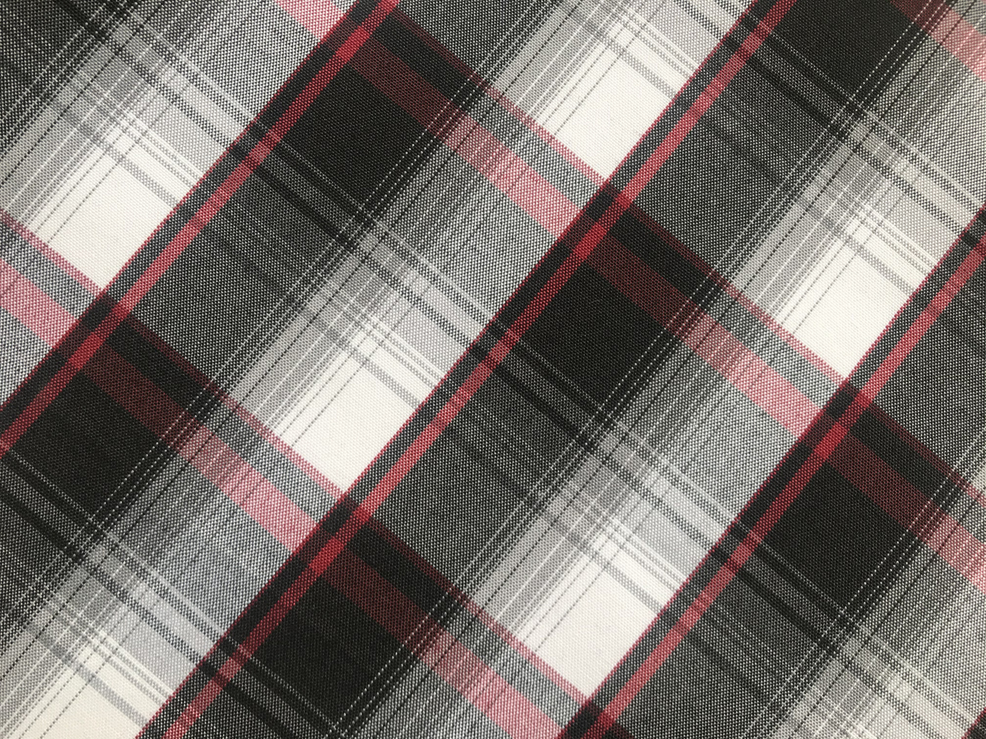 Checked Polyester Fabric For Table Cloths