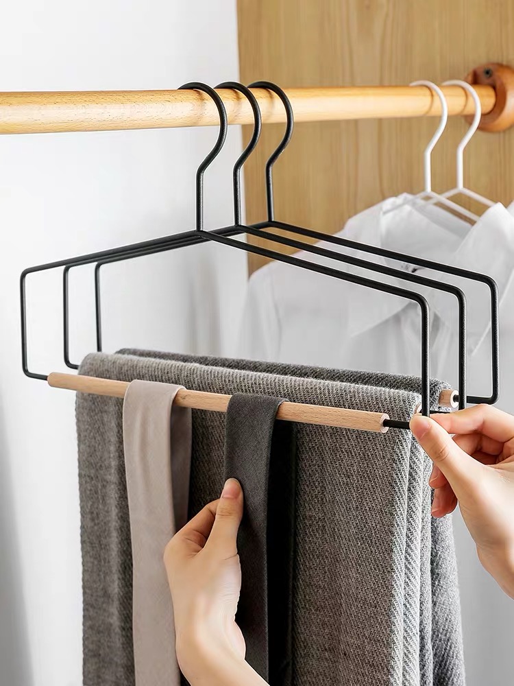 New Design multifunctional storage non-slip pants/towel /scarf hanger