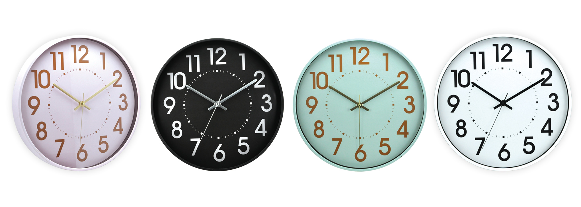 Plastic wall clock