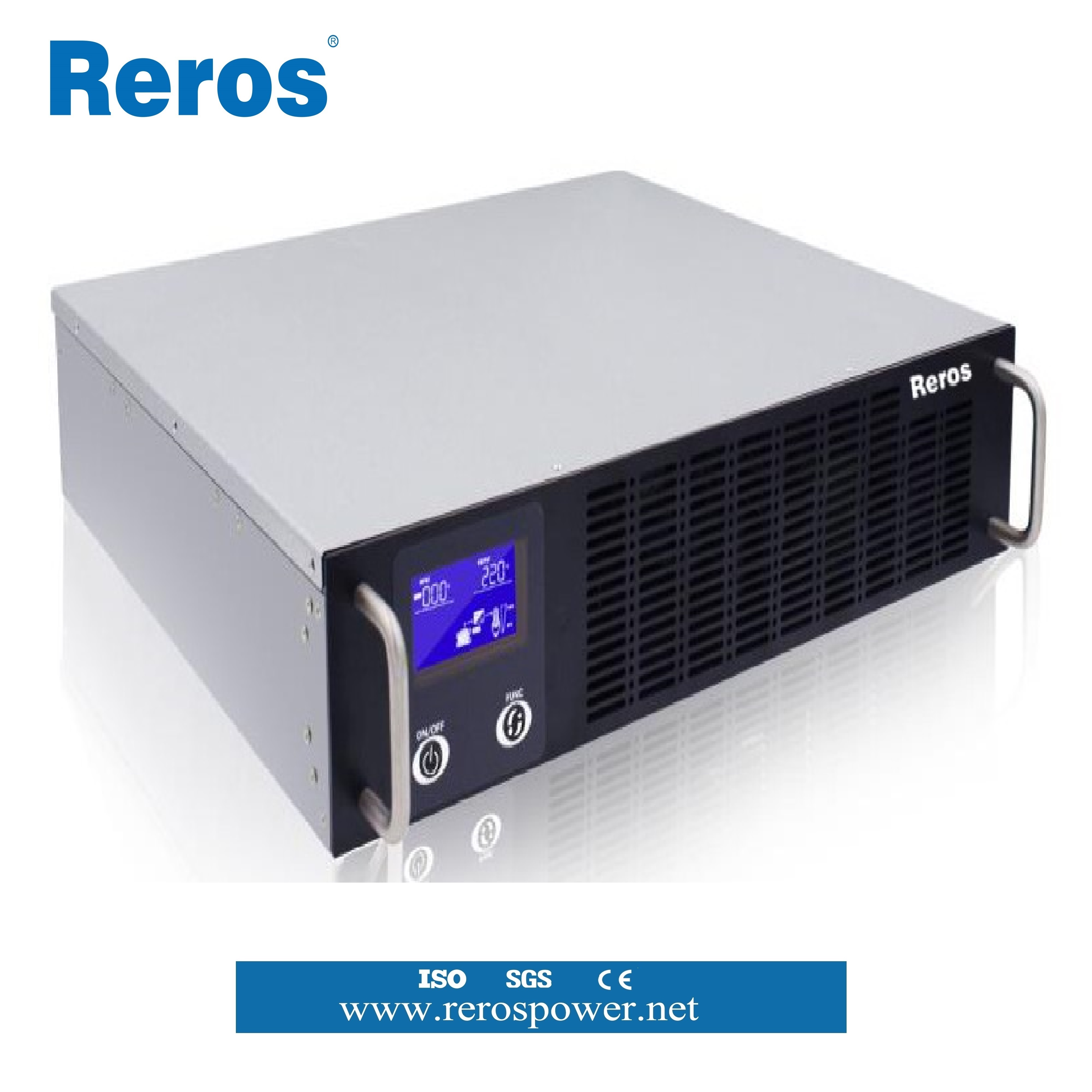 Three Phase High Frequency Rack Mounted online UPS 20-60KVA