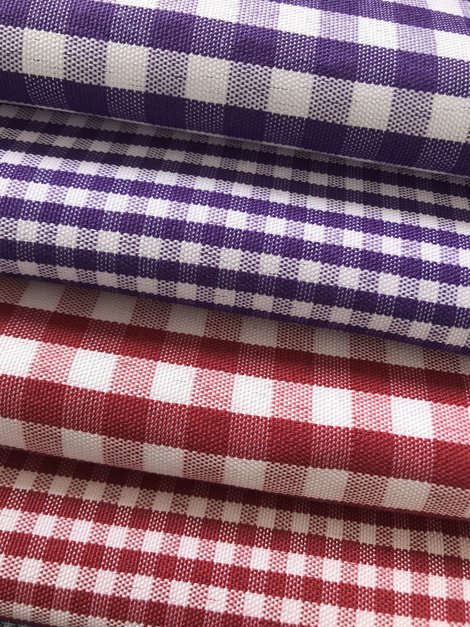 300d Checked Polyester Fabric