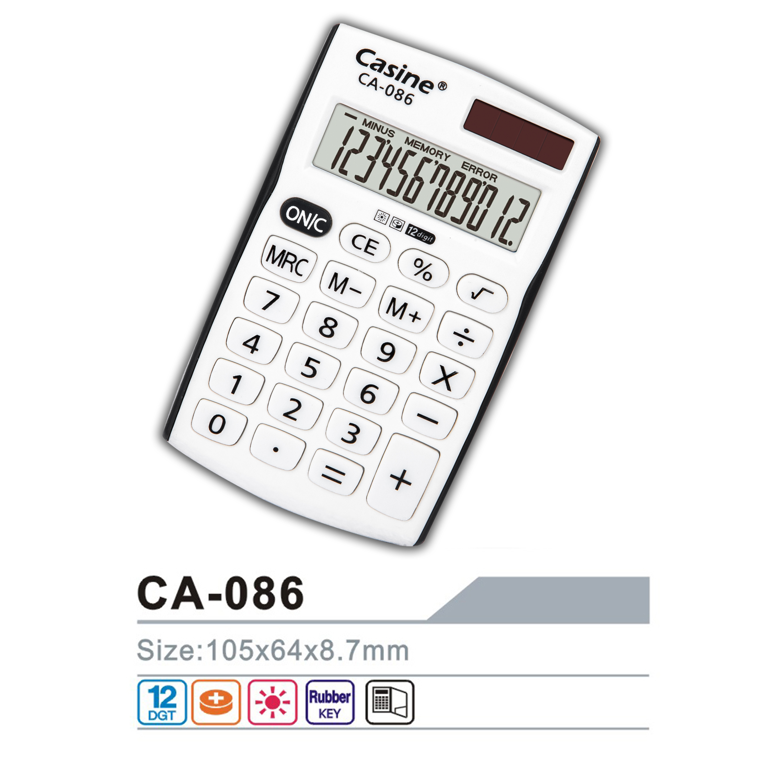 CA-086 - Casine- handheld calculator