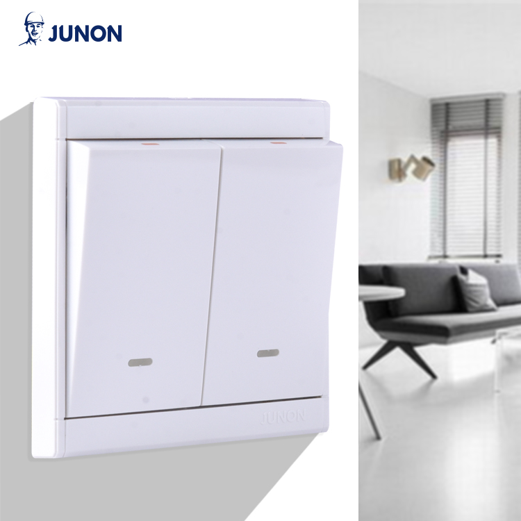 Led light switch 2 Gang 1 Way Light Switch