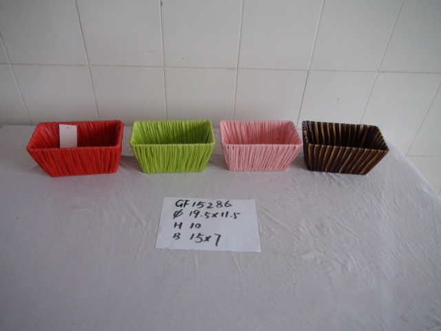Plastic basket