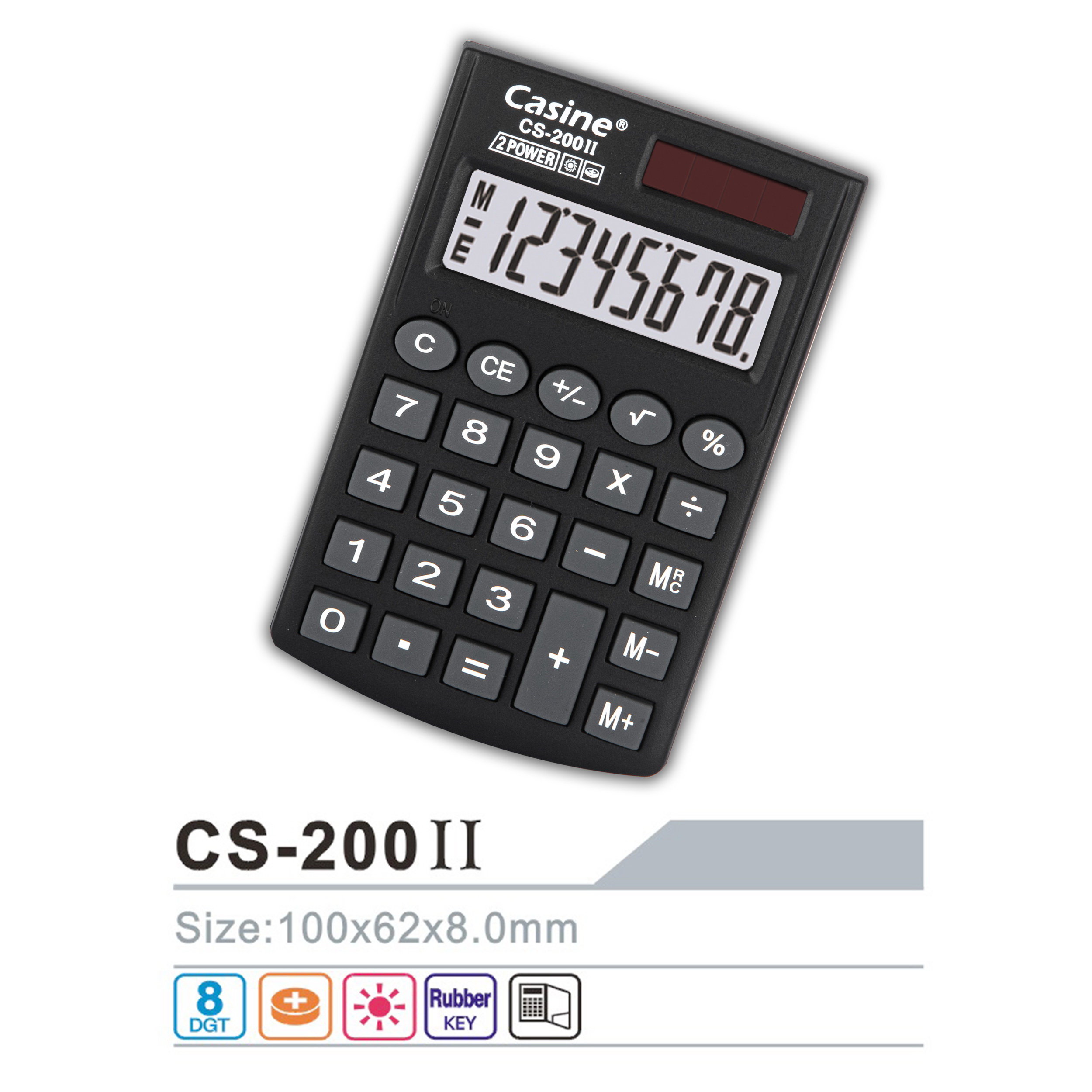 CS-200II - Casine- handheld calculator